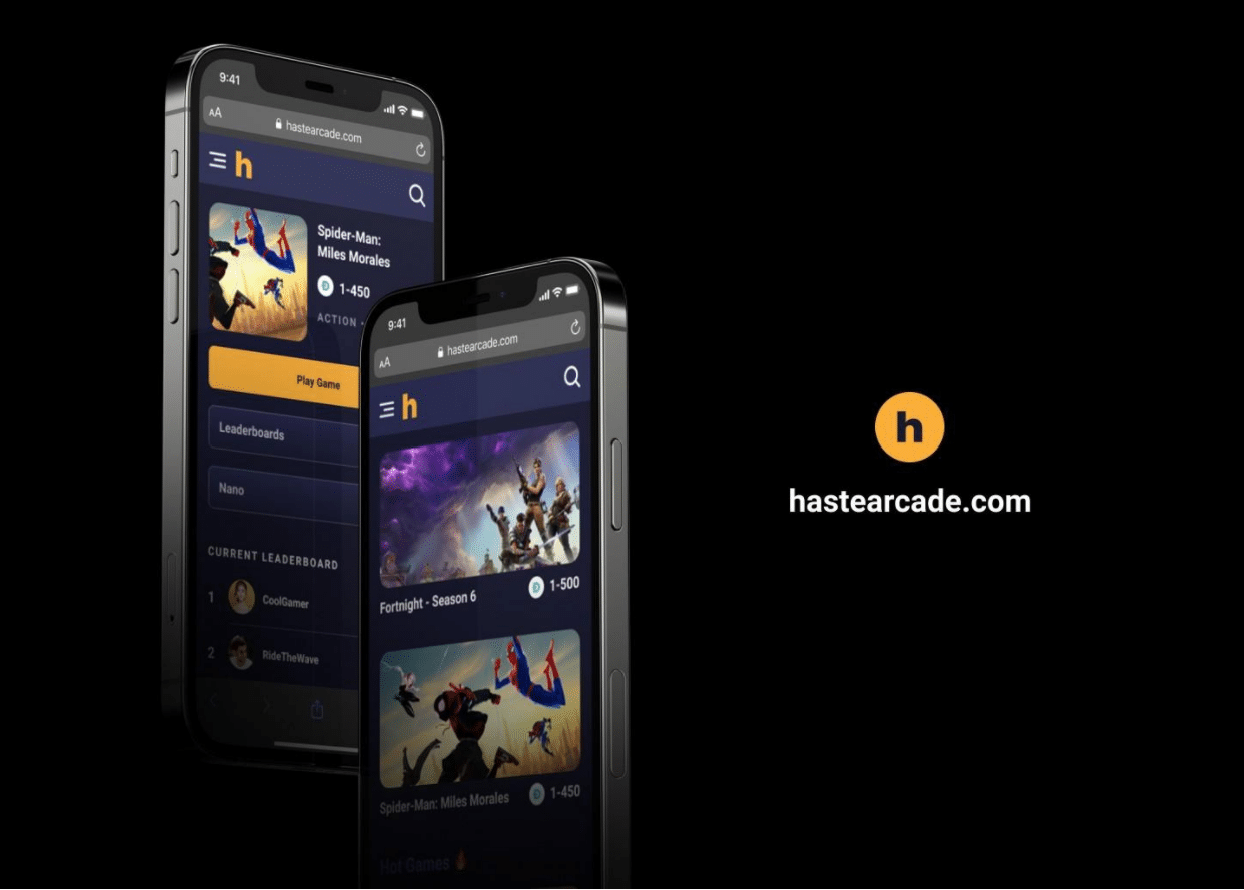 Haste Arcade’s Instant Leaderboard Payout system uses blockchain