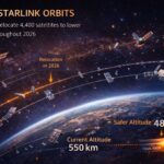 spacex-moves-4,400-starlink-satellites-to-prevent-space-collisions