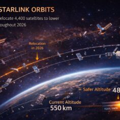spacex-moves-4,400-starlink-satellites-to-prevent-space-collisions
